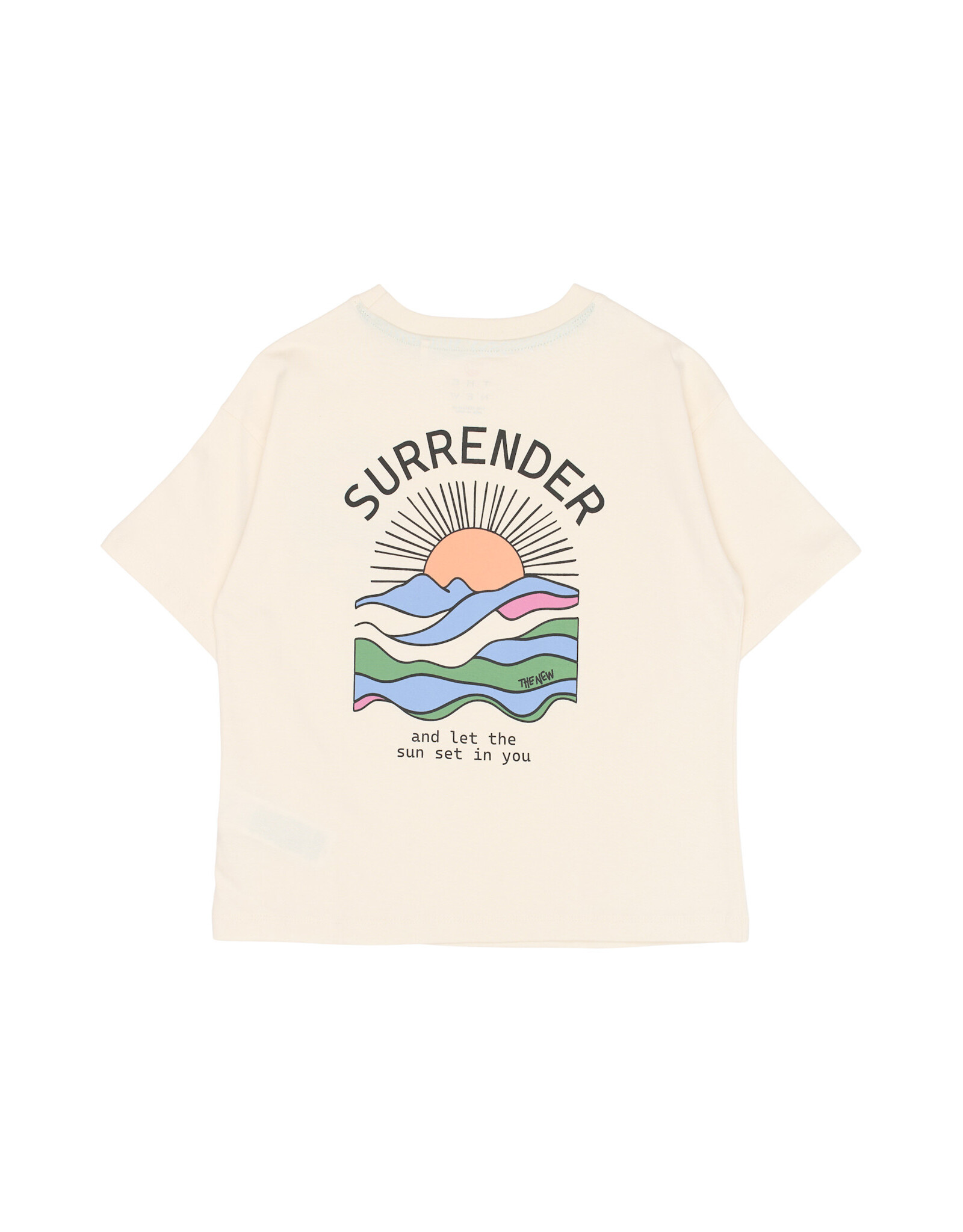 THE NEW TNTuck OS S_S Tee Gardenia