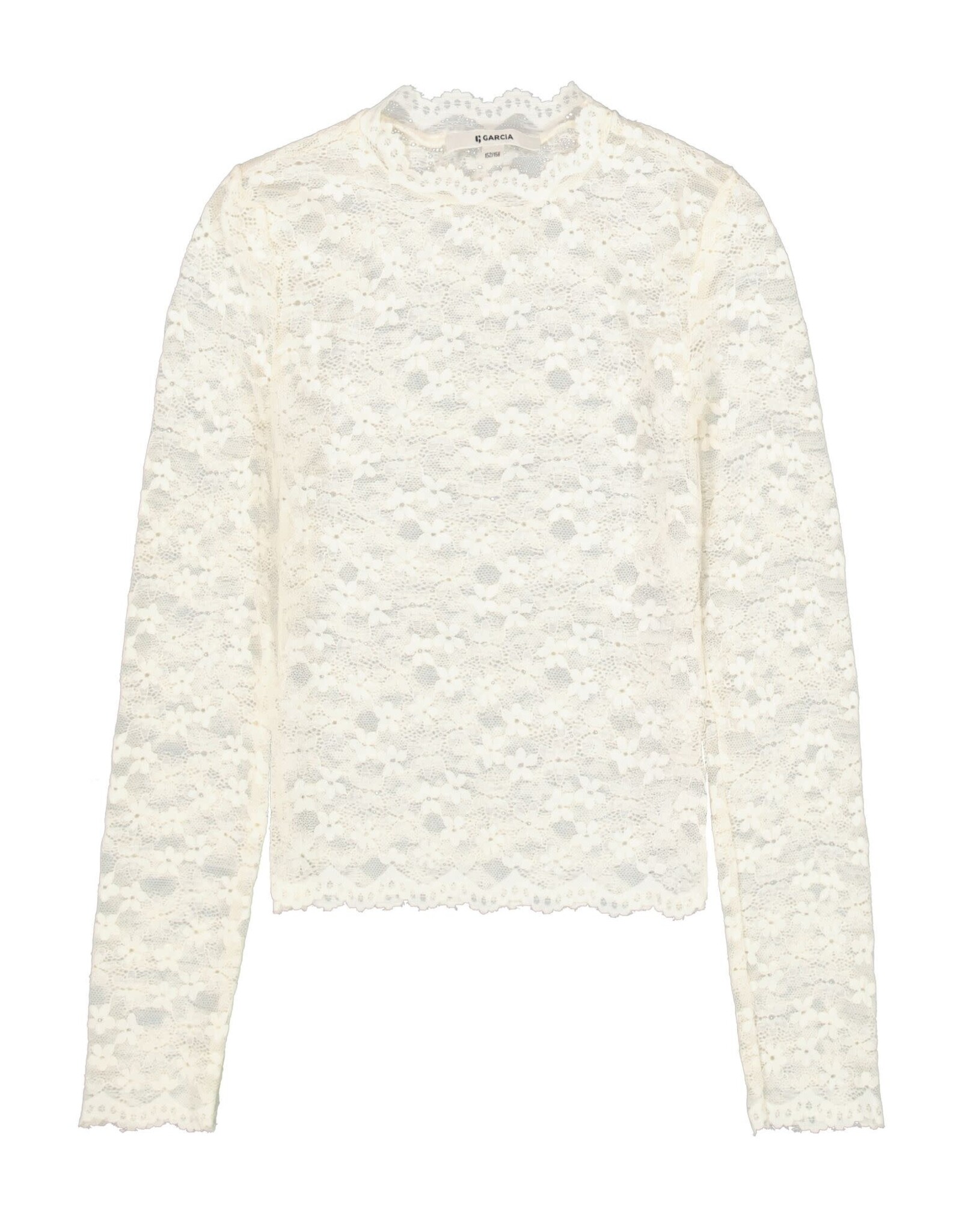 Garcia M262405_girls T-shir, 1448-ecru