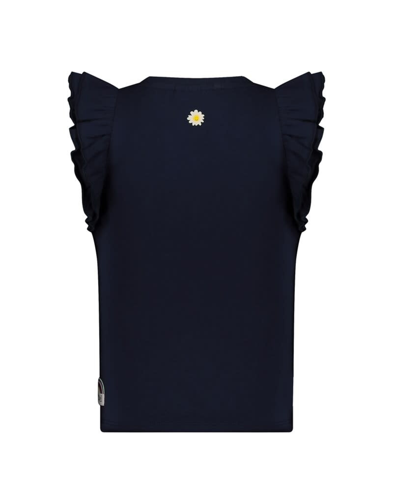 Jubel T-shirt ruches - Rolling in to Spring Marine