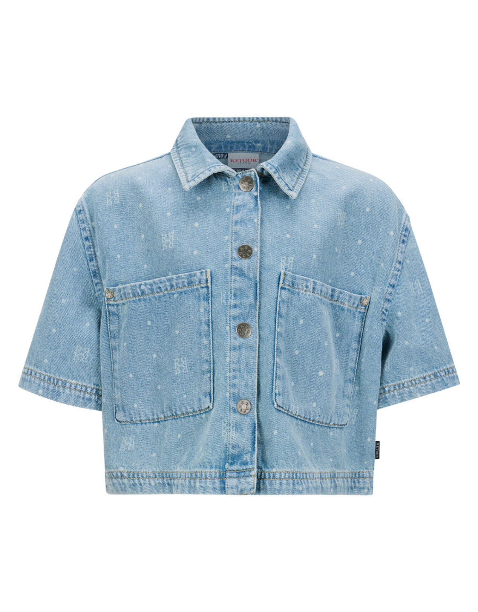 Retour Flore vintage blue denim