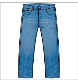 Retour Landon Relaxed powder blue