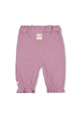 Feetje Broek mousseline - Flower Ranch Violet