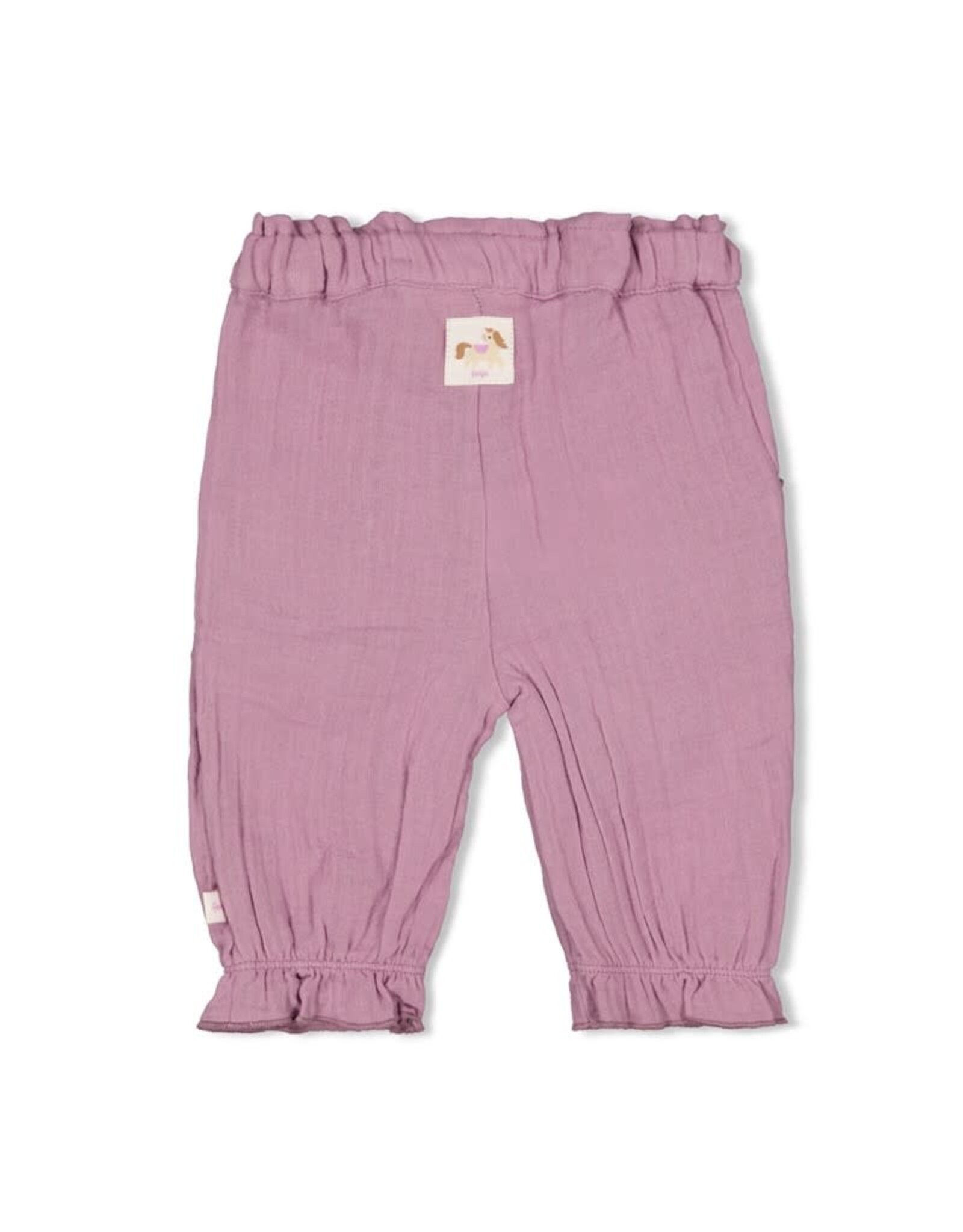 Feetje Broek mousseline - Flower Ranch Violet