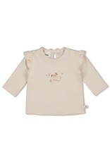 Feetje Longsleeve - Flower Ranch Offwhite