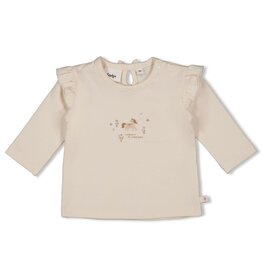 Feetje Longsleeve - Flower Ranch Offwhite