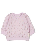 Feetje Sweater AOP - Flower Ranch Lila