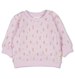 Feetje Sweater AOP - Flower Ranch Lila