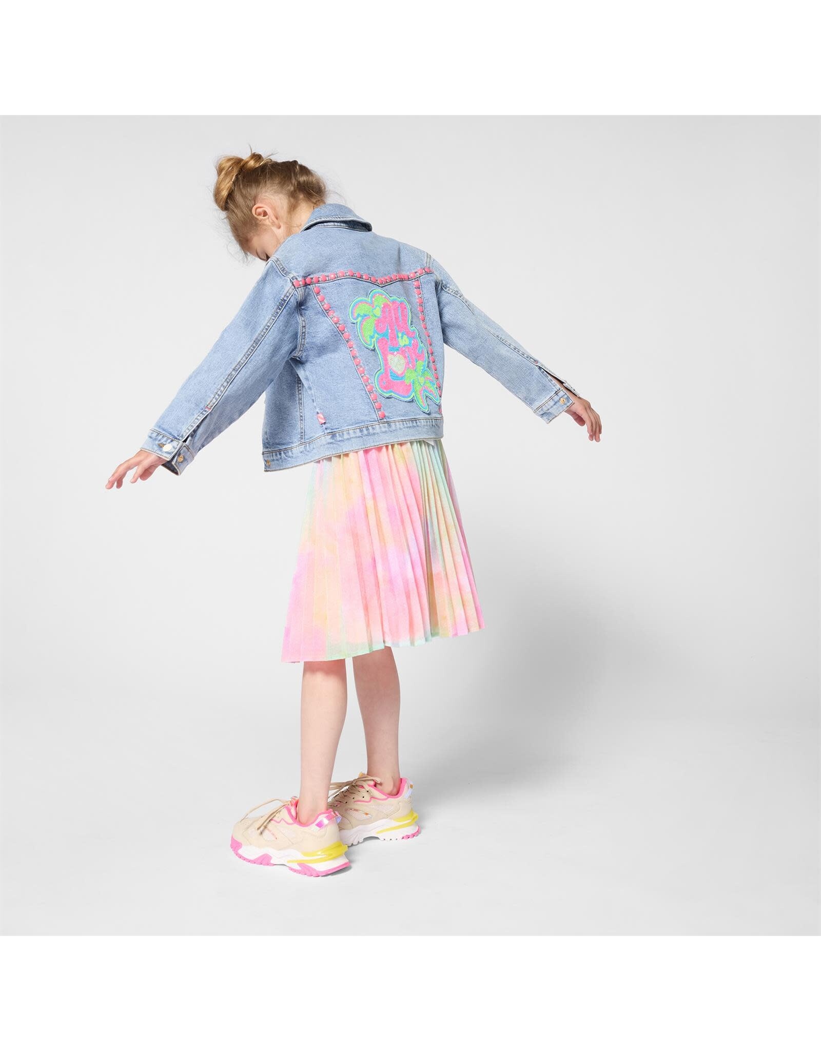 BILLIEBLUSH DENIM JACKET Blue ss26