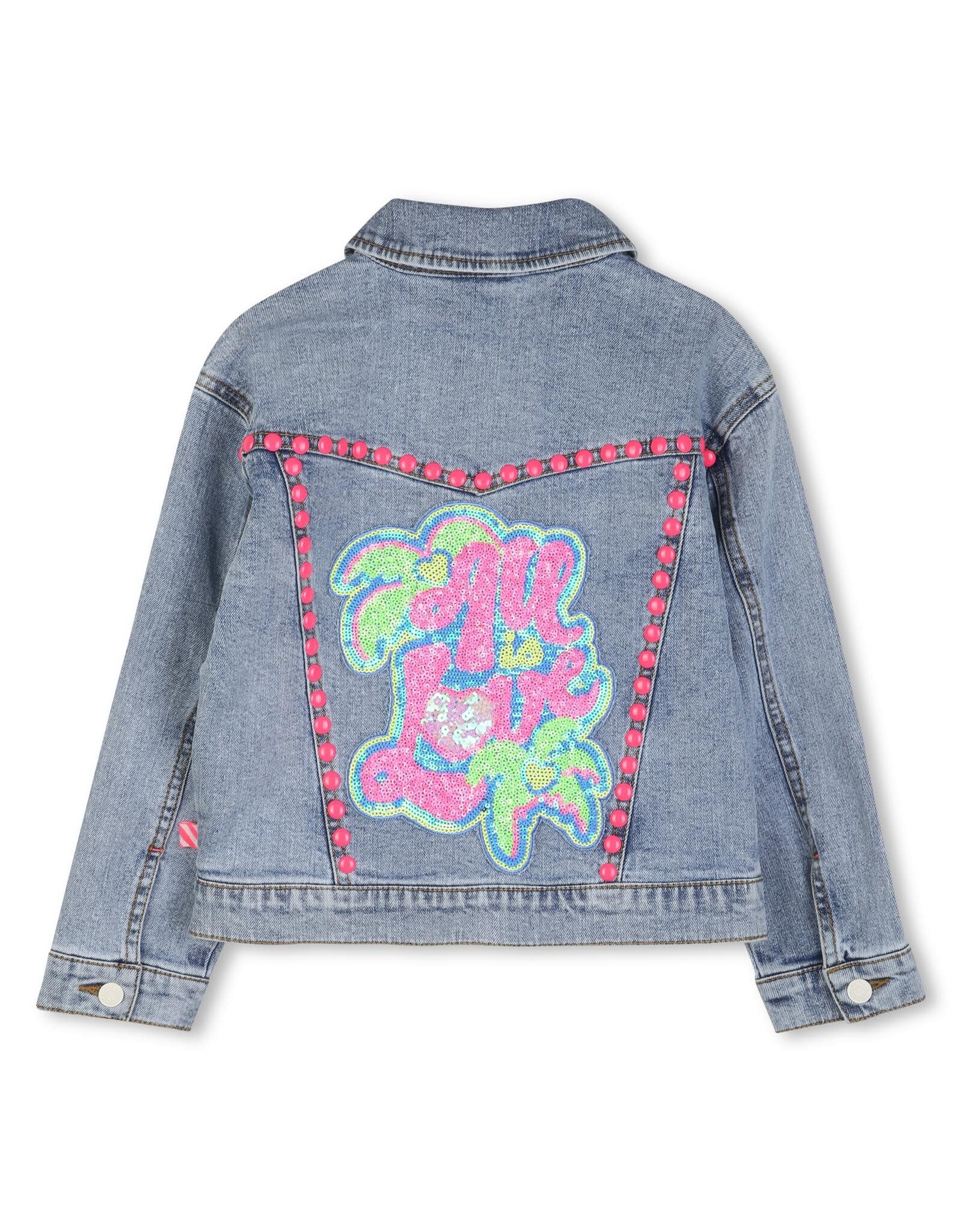 BILLIEBLUSH DENIM JACKET Blue ss26