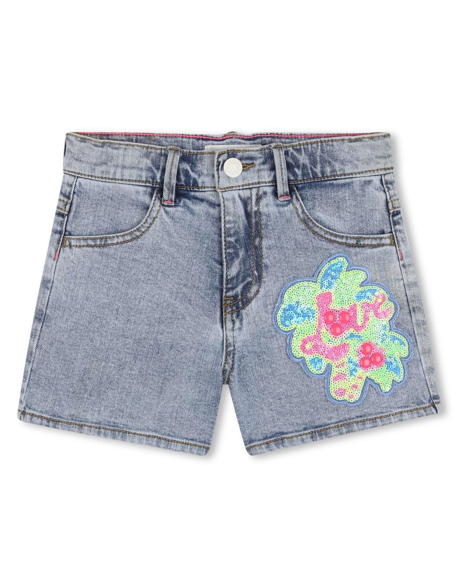 BILLIEBLUSH DENIM SHORTS Blue ss26