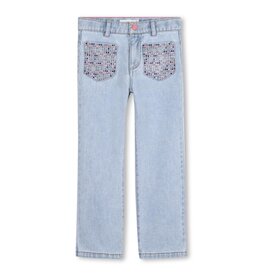 BILLIEBLUSH DENIM TROUSERS Blue ss26