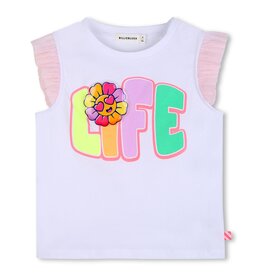 BILLIEBLUSH SHORT SLEEVES TEE-SHIRT - White ss26