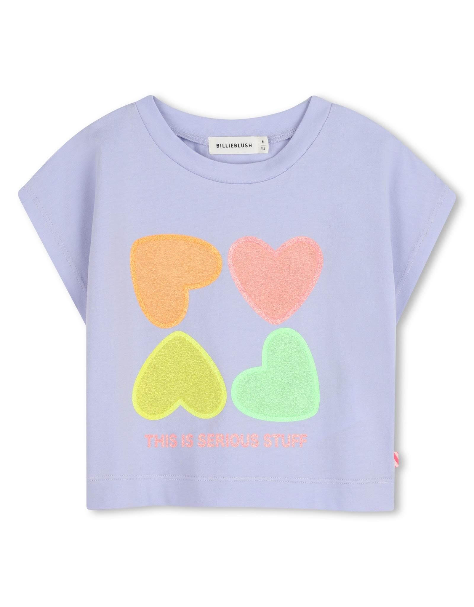 BILLIEBLUSH SHORT SLEEVES TEE-SHIRT Purple ss26