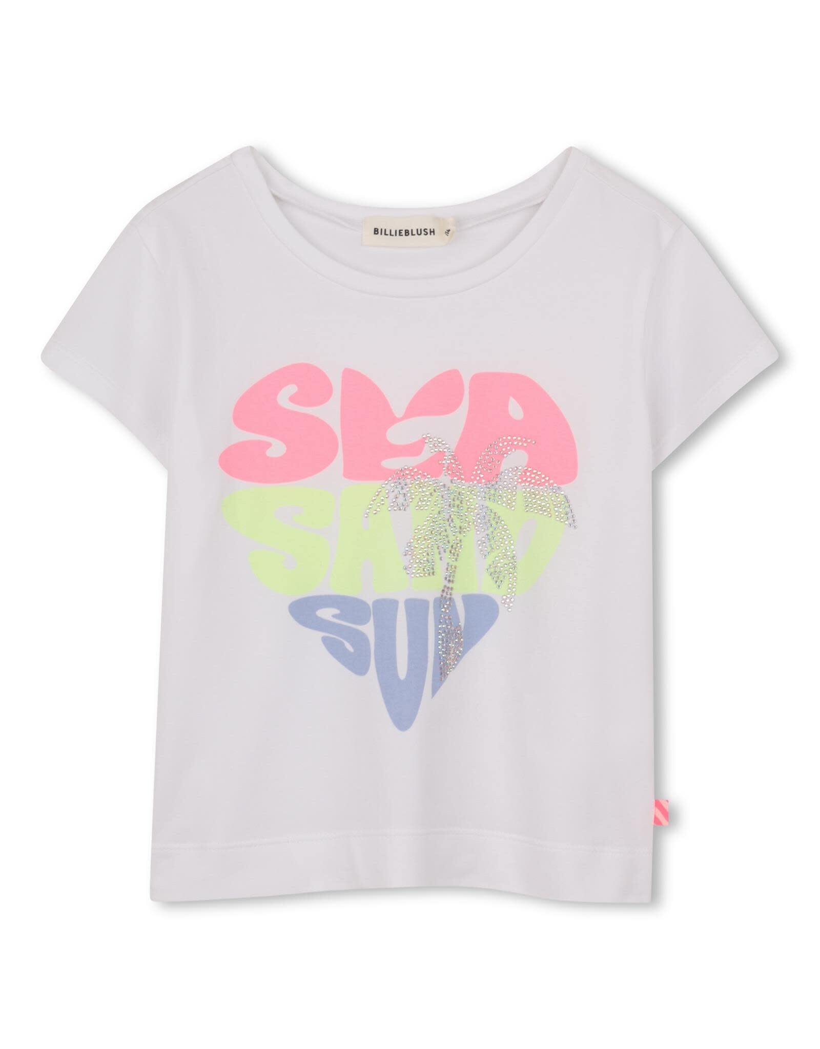 BILLIEBLUSH SHORT SLEEVES TEE-SHIRT White s26