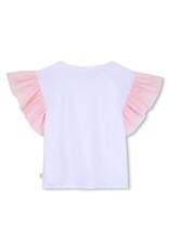 BILLIEBLUSH SHORT SLEEVES TEE-SHIRT White ss26