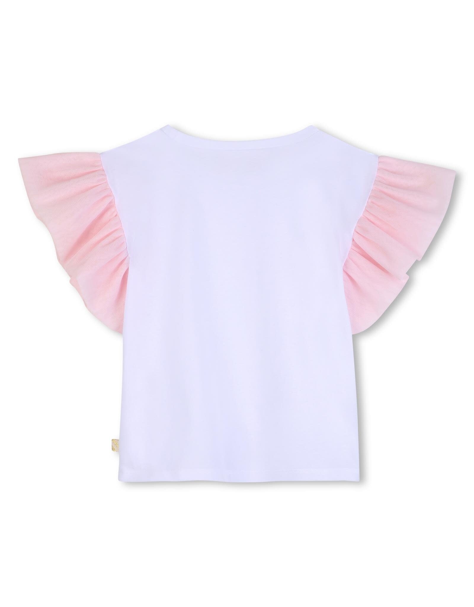 BILLIEBLUSH SHORT SLEEVES TEE-SHIRT White ss26