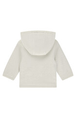 A Tiny Story baby jacket ecru melange ss26
