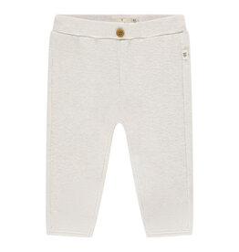 A Tiny Story baby pants ecru melange ss26