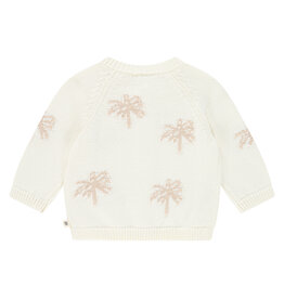 A Tiny Story baby cardigan - Ecru ss26