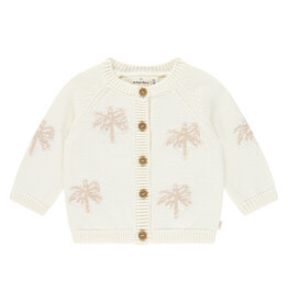 A Tiny Story baby cardigan - Ecru ss26
