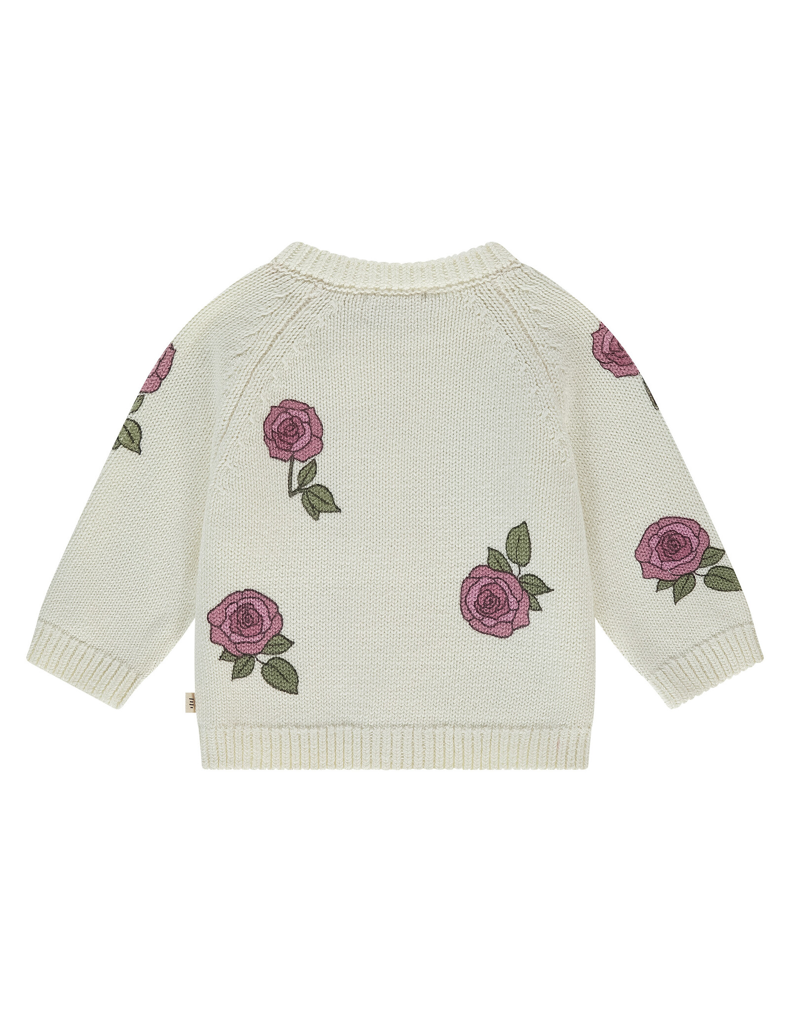 A Tiny Story baby cardigan Ecru ss26