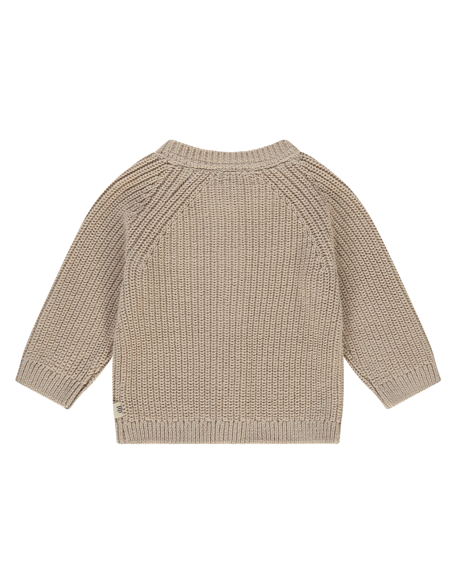 A Tiny Story baby cardigan Nougat ss26
