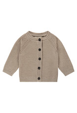 A Tiny Story baby cardigan Nougat ss26