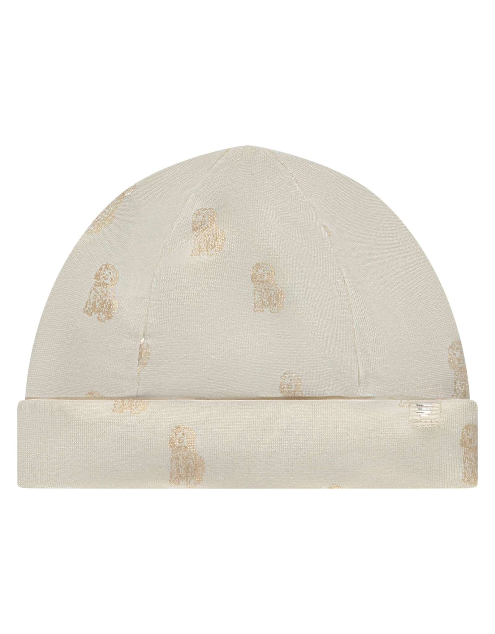 A Tiny Story baby hat Ecru ss26