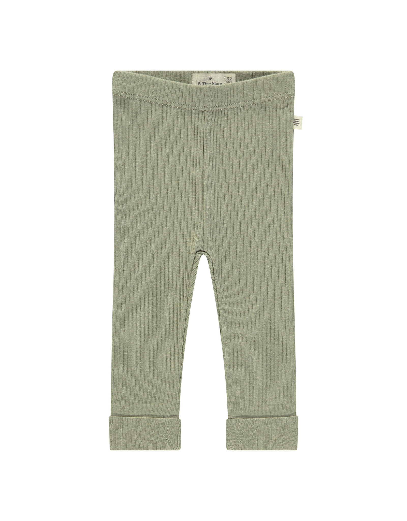 A Tiny Story baby pants Moss ss26