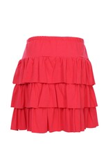 Little Looxs Little Ruffled Skirt poppy red s26