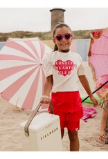 Little Looxs Little Ruffled Skirt poppy red s26