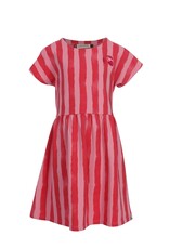 Little Looxs Little Striped Sweat Dress SS Stripe s26