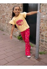 Little Looxs Little T-shirt SS ruffles BANANA SHAKE