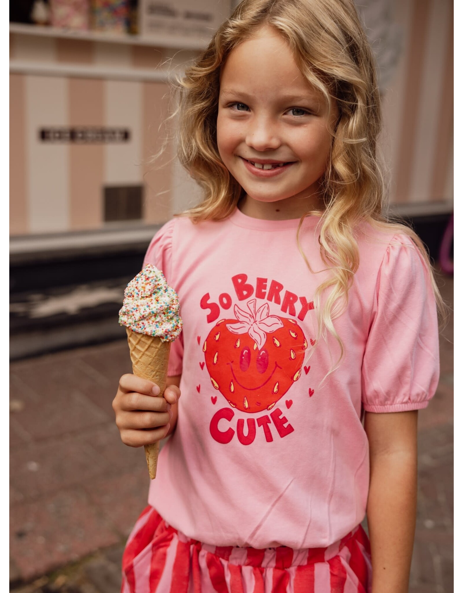 Little Looxs Little T-shirt SS SOFT PINK s26