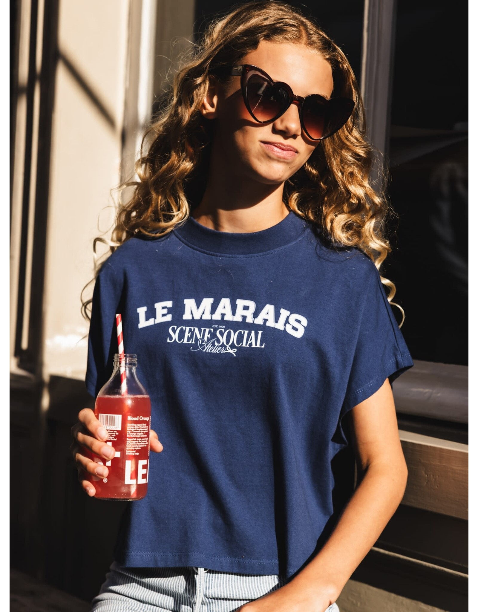 Looxs 10sixteen T-shirt SS INDIGO BLUE s26