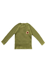 Salted Stories Solid Rib | Swim Longsleeve Iguana