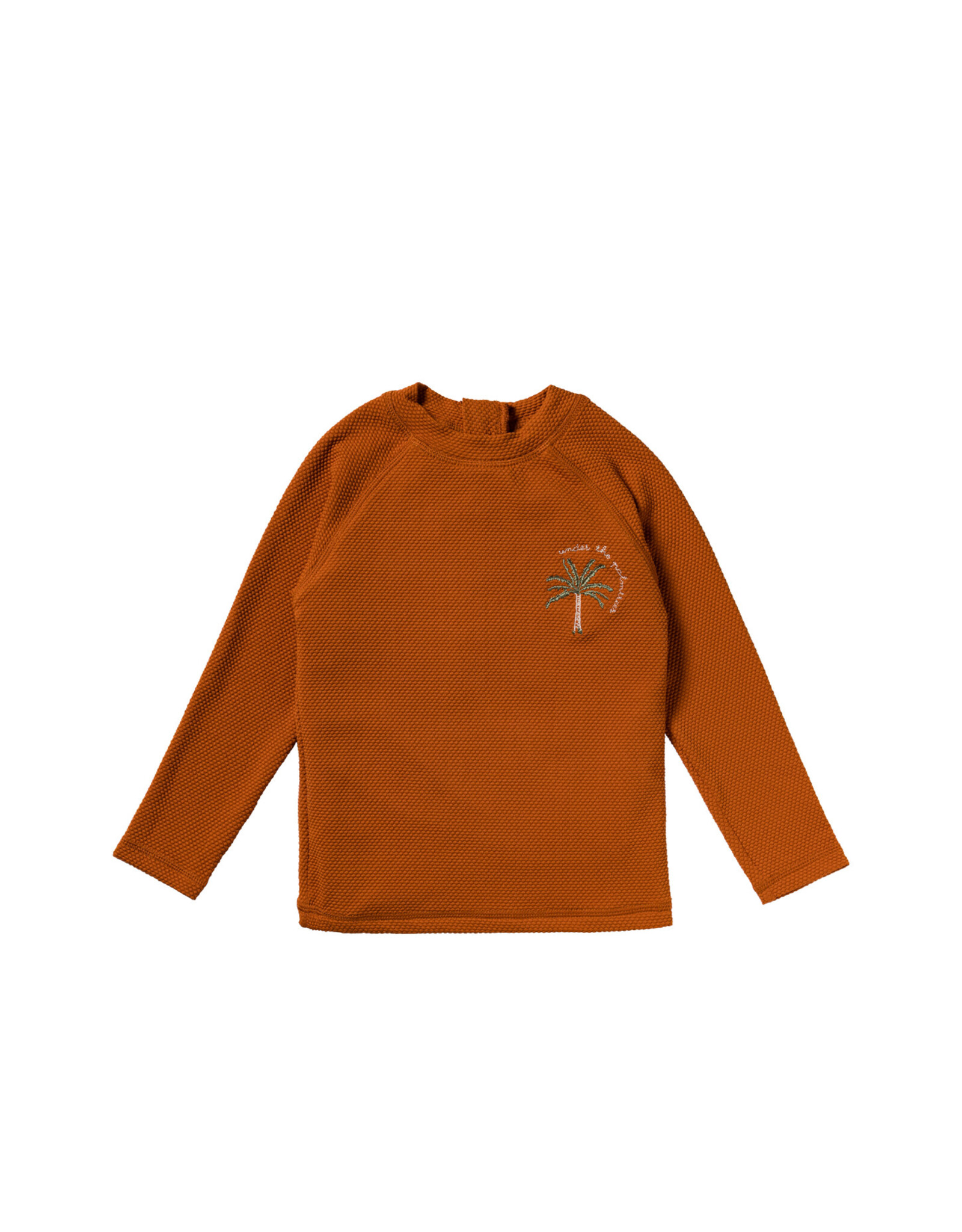 Salted Stories Solid | Swim Longsleeve Bombay Brown