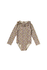 Salted Stories Sparkly Flower | Bodysuit Bombay Brown