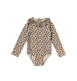 Salted Stories Sparkly Flower | Bodysuit Bombay Brown