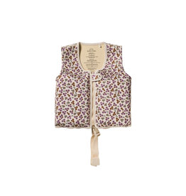 Salted Stories Sparkly Flowers | Floating Vest White Swan