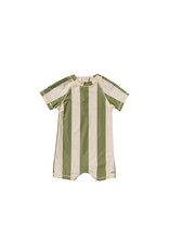 Salted Stories Wide Stripe | Shortsleeve Swimsuit Iguana