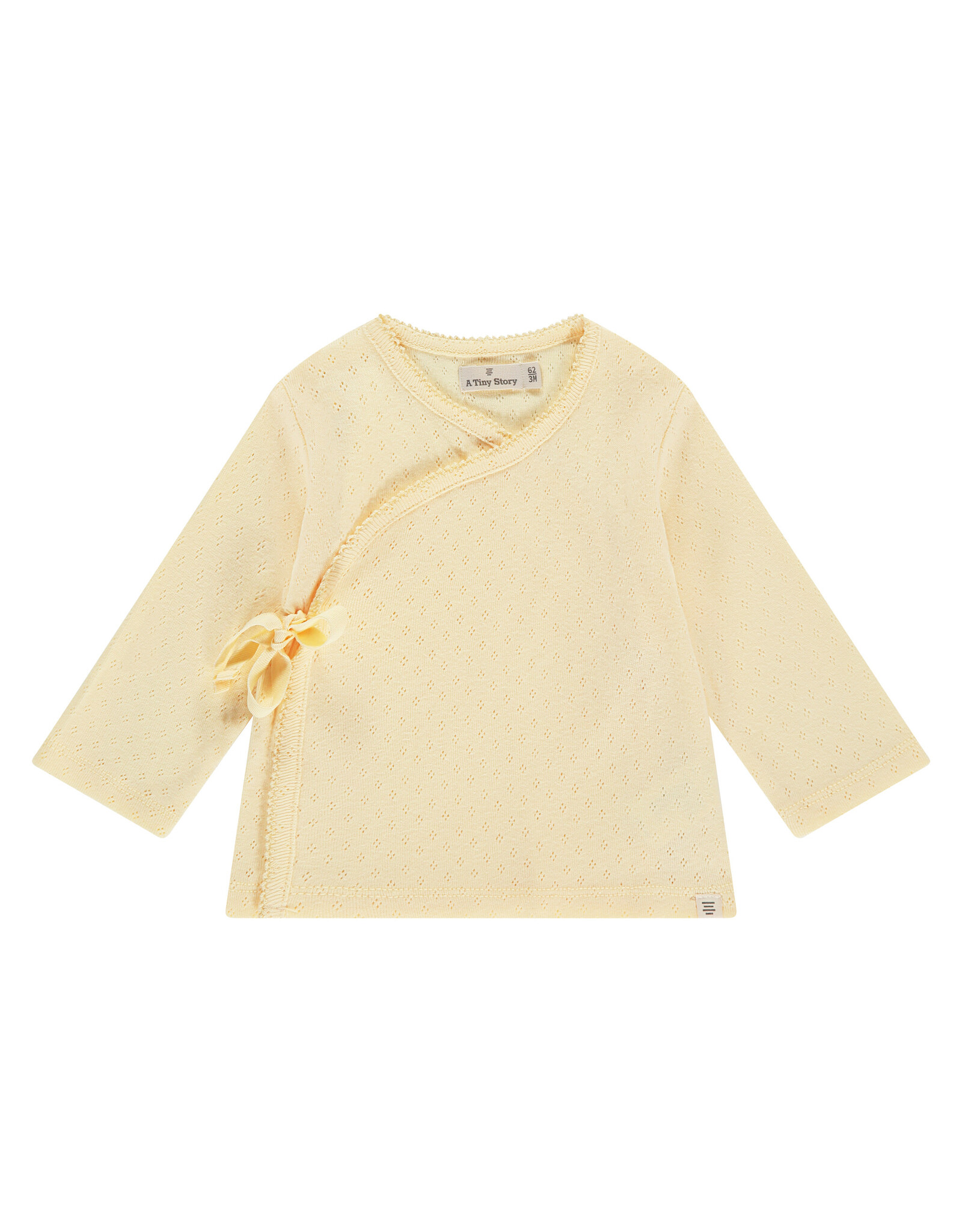 A Tiny Story baby t-shirt long sleeve Buttercup ss26