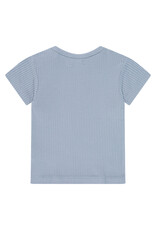A Tiny Story baby t-shirt short sleeve Light Blue - ss26
