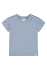 A Tiny Story baby t-shirt short sleeve Light Blue - ss26