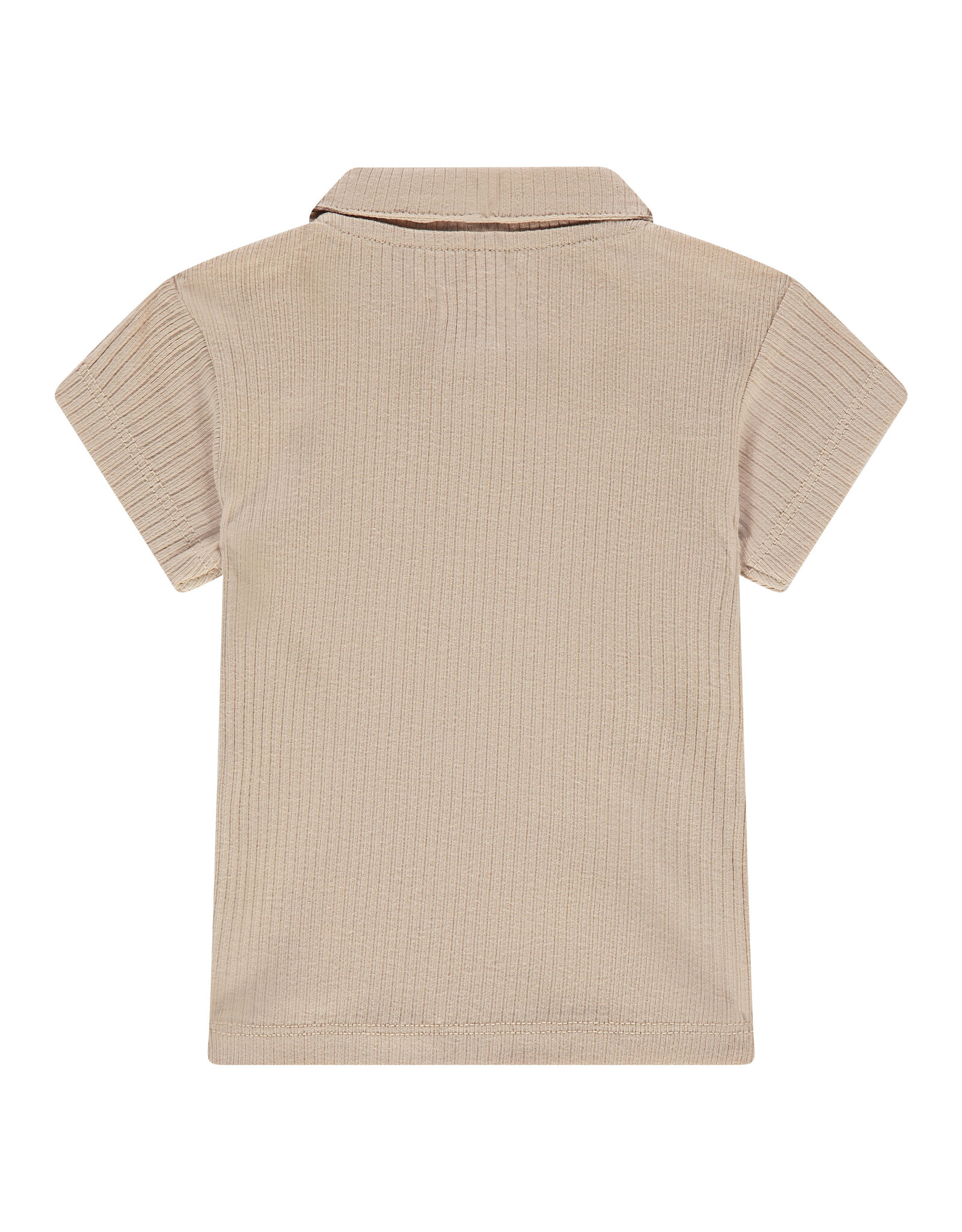 A Tiny Story baby t-shirt short sleeve Nougat ss26