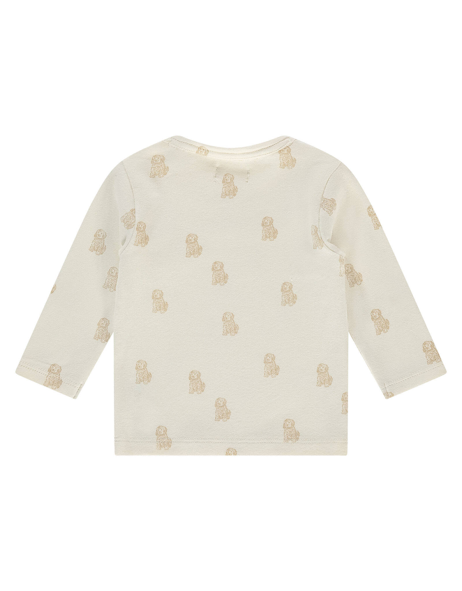 A Tiny Story baby t-shirt long sleeve Ecru ss26