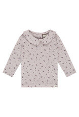 A Tiny Story baby t-shirt long sleeve Light mauve ss26
