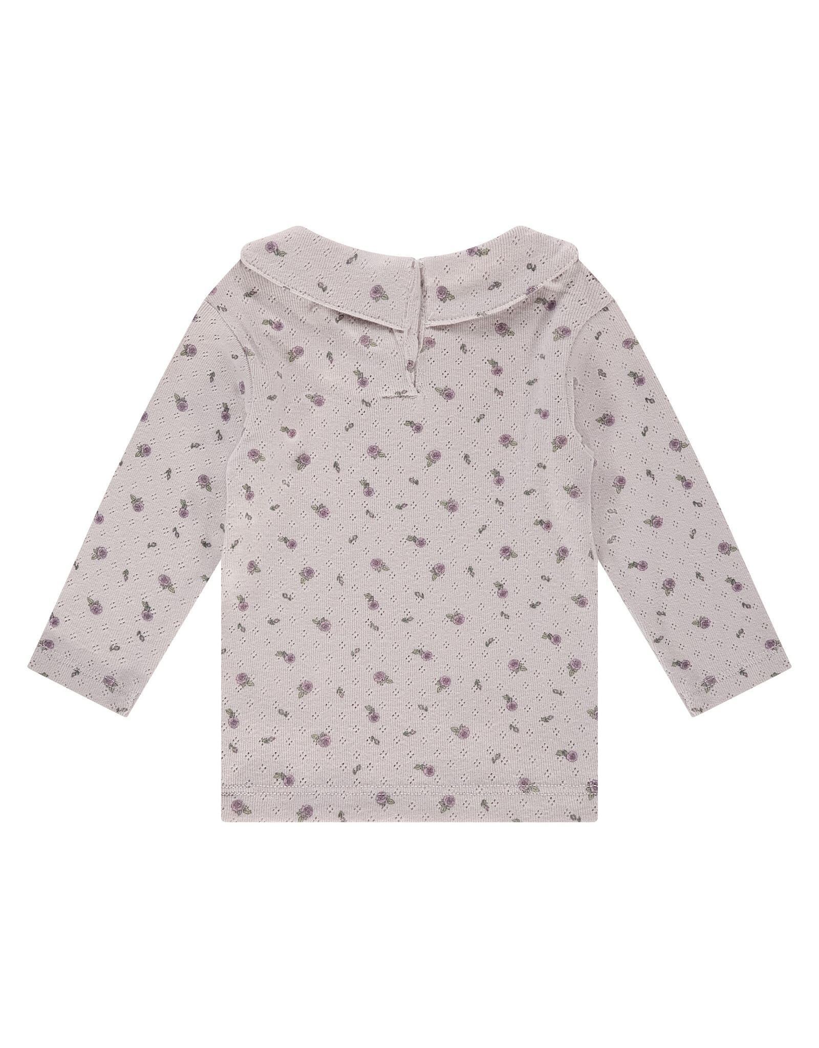 A Tiny Story baby t-shirt long sleeve Light mauve ss26