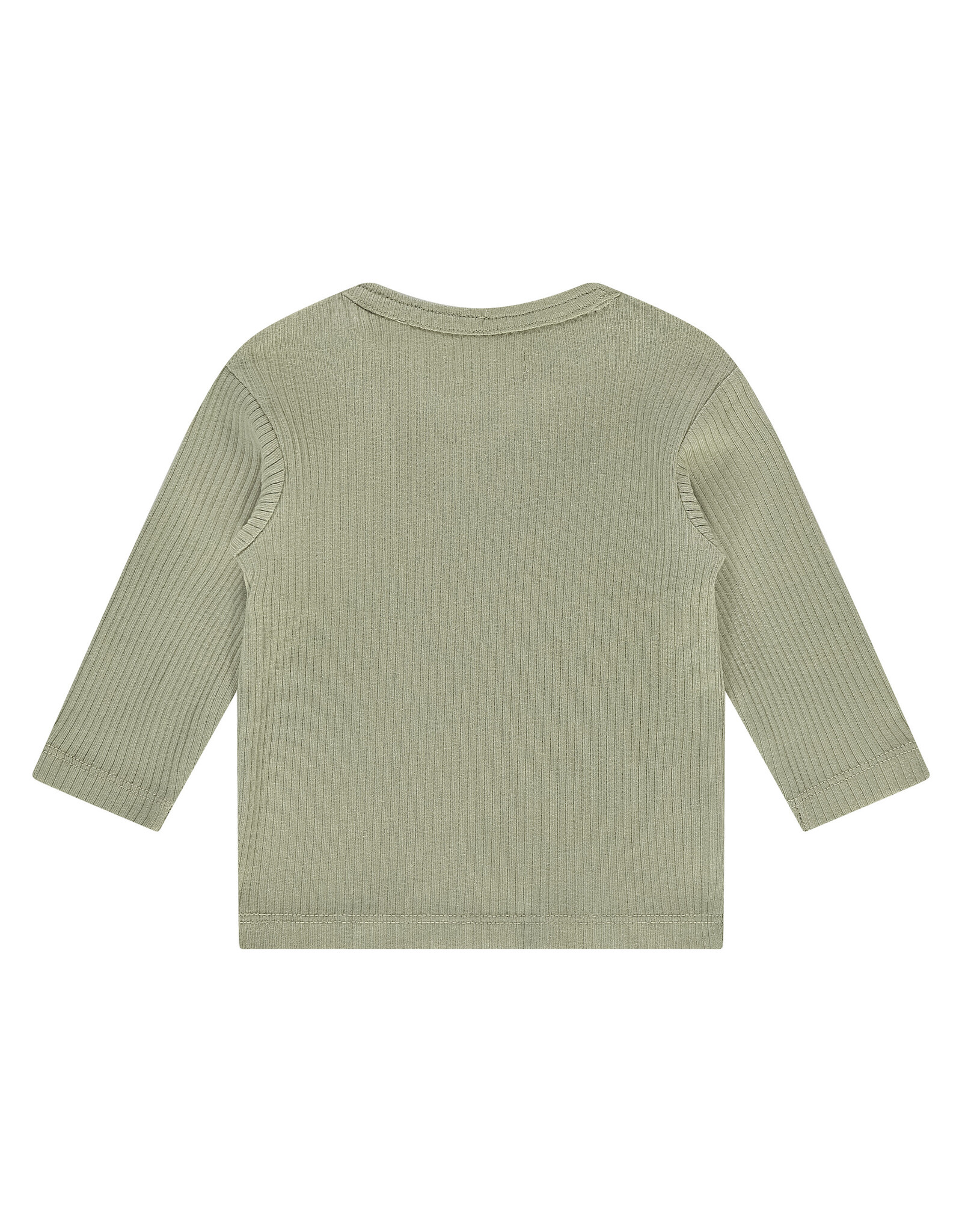 A Tiny Story baby t-shirt long sleeve Moss ss26