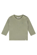 A Tiny Story baby t-shirt long sleeve Moss ss26